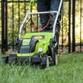 thumbnail image 3 of Greenworks 9 Amp 14-Inch Corded Lawn Mower MO09B01, 3 of 9