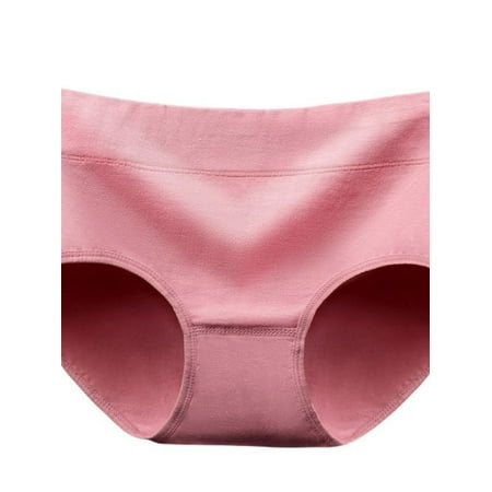 

Underwear for Women Mid Waisted Soft Full Coverage Breathable Cotton Ladies Panties Briefs