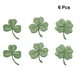 thumbnail image 4 of Parche de trébol para ropa, 6 uds., parche adhesivo para relleno de agujeros, accesorio de costura DIY para bolsas de ropa, manualidades (3 estilos, 2 uds. Para cada estilo) FRCOLOR Hogar6571275, 4 of 7