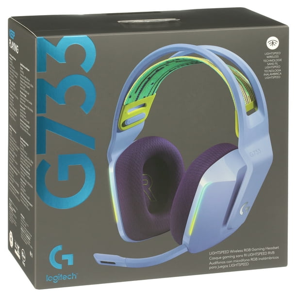 Logitech G733 LIGHTSPEED Wireless Gaming Headset, RGB, Blue