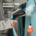 thumbnail image 3 of PurSteam Handheld Garment Steamer for Clothes – Portable, Powerful, Fast Heat up with Large Water Tank, Wrinkle Remover, 3 Steam Settings, 3 of 11