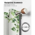 thumbnail image 6 of nqOlkjepod Outdoor Curtains for Patio Waterproof, Tropical Elephant Bird Outdoor Privacy Panels Grommet, Watercolor Summer Palm Leaf Blackout Outside Curtains for Porch/Cabana 54"x84", 2 Panels, 6 of 8