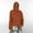 #1-Brown, variant on Balaclava Hoodie for Boys Girls Kids Windproof Ski Mask Hoodies Oversized Full Zip Sweatshirt Jacket with Pockets