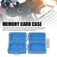 thumbnail image 3 of Memory Card Case Holder Organizer, Water , ABS and TPE Material, Shock , Compact Design, for 4 Type B 4 Type A 4 Storage Card 12 Memory Card 5 SIM Cards, Multifunctional, Easy to, 3 of 7