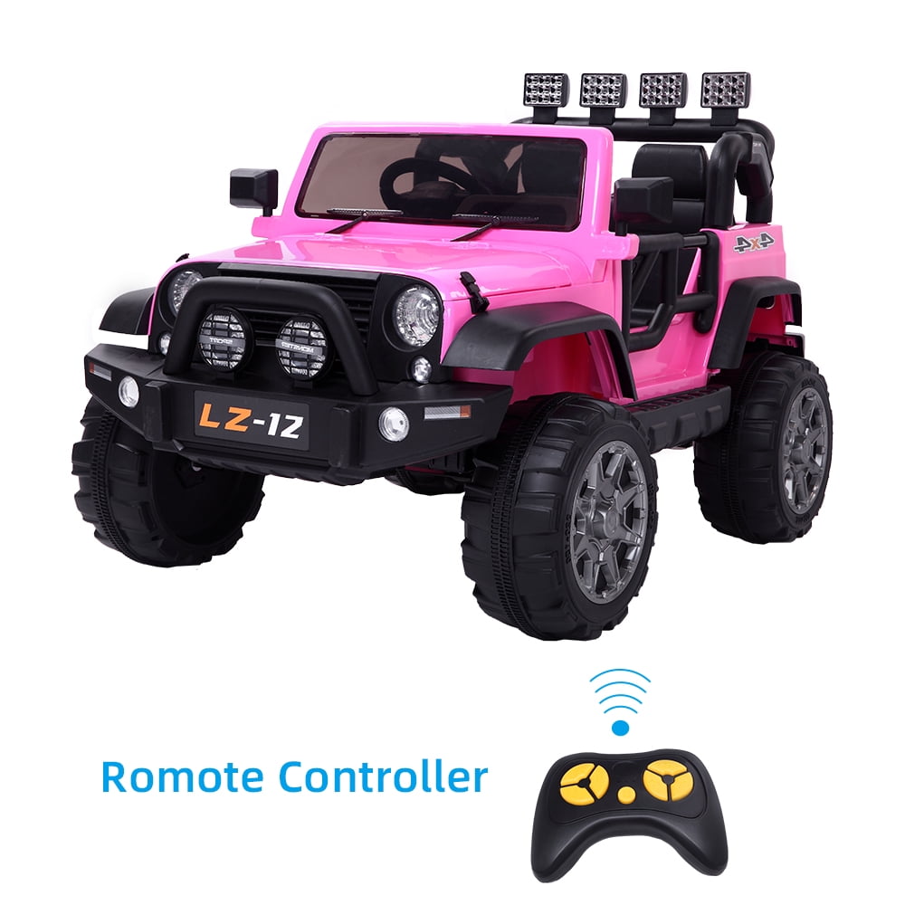 remote control pink jeep