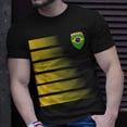 thumbnail image 2 of Brazilian Soccer Jersey Brazil Football Flag Tshirt, 2 of 6