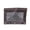 Brown, variant on XIAOLE Zippered Binder Fabric Pencil Pouch 3 Rings With Clear Window, Three Hole Pencil Case Oxford Cloth Double-Layer Mesh, Large Capacity Pencil Case, Cosmetic Bag, Brown