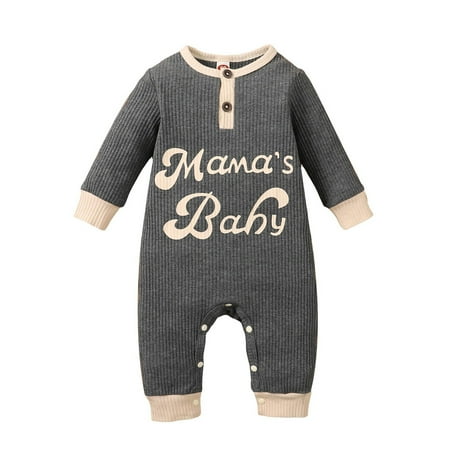

Baby Boys Bodysuit Letters Printed Long Sleeve Newborn Kids Children Cartoon Fashion Outwear Streetwear Spring Summer Rompers Jumpsuits
