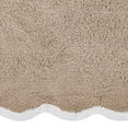 thumbnail image 4 of My Texas House Whitney Taupe Scallop Cotton Bath Rug Runner, 24" x 60", 4 of 5