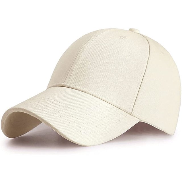 Gorra de béisbol Gorra deportiva clásica ajustable de 6 paneles para hombres y mujeres Se adapta a la circunferencia de la cabeza 59-61 cm