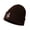 Coffee, variant on Nsxcdh Skull Cap for Men and Women,Halloween Skeleton Embroidery Cuffed Knit Hat,Ribbed Knit Warm Winter Beanie with Skeleton Holding Cup,Multi Color