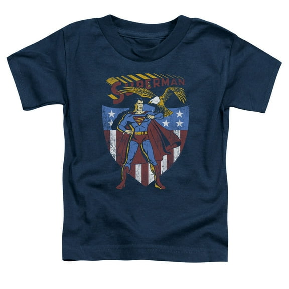 Superman - All American - Toddler Short Sleeve Shirt - 4T