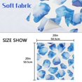 thumbnail image 5 of Napkin Satin Napkin 20*20Inchx6 Kitchen Towel Dinner Plate Towel Decorative Towel Napkin Tea Towel Suitable For Kitchen Table Blue Rose Petals, 5 of 8