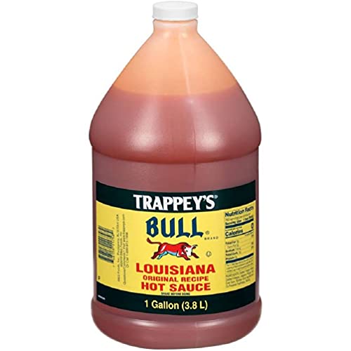 Trappey S Bull Brand Louisiana Hot Sauce 1 Gallon 3 8 L Walmart Com