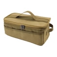 thumbnail image 2 of Bolsa de almacenamiento para cocina de Camping, bolsa de transporte para parrilla, funda de transporte multifuncional para acampar Caqui, 2 of 8