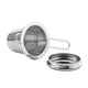 thumbnail image 2 of Paquete de 2 coladores de té, cesta de infusión de té de acero inoxidable sentada en tazas, infusores de té Evmliy para té suelto, difusor de té de malla fina, 2 of 5