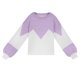 thumbnail image 4 of Puntoco Suéter Mujer Bloques De Color Suéter De Punto Suelto Suéter De Cuello Redondo Liquidación De Navidad Puntoco Puntoco-779, 4 of 5