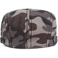 thumbnail image 5 of CoCopeaunts Newsboy Cap Vintage Classic Camo Beret Unisex Newsboy Hat Adjustable Cotton Retro Beret Cap Cabbie Driver Ivy Caps, 5 of 7