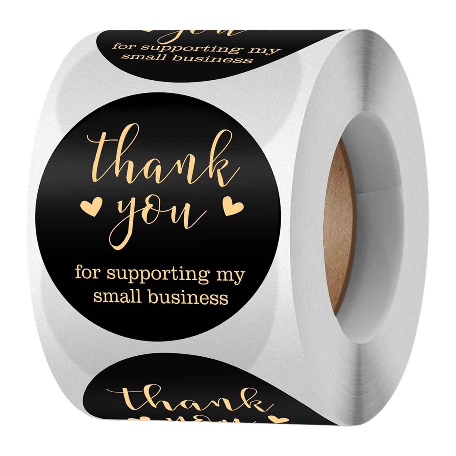 Mightlink 1 Roll Thank You Sticker DIY Letter Printing Residue-free ...