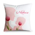 thumbnail image 1 of NIGHTWISH Simple Style Mother's Day Pillowcase Gifts Love Letters Design Cushion Cover 40/45/50cm45CMx45CM(17.71inch) Gao Jinjia LED, 1 of 2