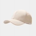 thumbnail image 1 of LinYooLi Casquette de Baseball en Velours Côtelé Unisexe Printemps Automne Chapeau de Baseball Vintage Unisexe Femmes Hommes Extérieur Réglable Hip Hop Gorras Snapback, 1 of 6