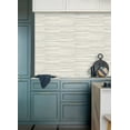 thumbnail image 5 of Advantage Rowan White Faux Grasscloth Wallpaper, 5 of 6