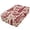Burgundy Sea, variant on Premium Soft Fitted Sheet for Blow Up Bed Mattress Sheets with Zipper for Camping Office Bedroom, Gild Beast Print