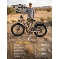 thumbnail image 2 of Jasion Thunder Pro Electric Bike for Adults, 750W Rated Motor 52V 20Ah Removable Battery, 26'' x 4'' Fat Tire E-Mountain Bicycle, APP Control Bluetooth, UL2849, Camo, 2 of 9