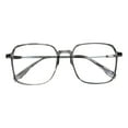 thumbnail image 3 of Blue Light Blocking Reading Glasses for Women Men Under $10, Fashion Retro Square Frames with HD Lenses - Anti Glare Computer Glasses, Lightweight PC & Metal Frame, Magnification2.5 Gray, 3 of 5