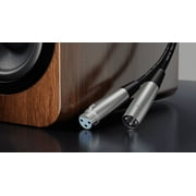 Fat Toad Dynamic Vocal Microphones with XLR Mic Cables & Clips (3 Pack) - Cardioid Handheld, Unidirectional for Studio Recording, Live Stage Singing, DJ, Karaoke - Pro Audio 20ft Mic Cords, 3-Pin Wire