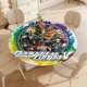 thumbnail image 4 of Danganronpa-theme Fitted Round Tablecloths Elastic Edged Table Covers Waterproof Table Cloth for Kitchen Holiday Party Tables Decor 120cm, 4 of 6