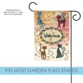 thumbnail image 5 of Toland Home Garden Meow Welcome Kittens Cat Flag Double Sided 12x18 Inch, 5 of 5