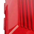 thumbnail image 3 of 1 Pair Light Lens Cover Fender Glide Front Tips Mud Guard for Electra Glide Red, 3 of 3