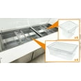thumbnail image 6 of 72 in. Three-Door Salad Bar Refrigerated Buffet Cold Table 20.6 Cu.Ft. Salad Prep Table, 6 of 12