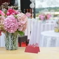 thumbnail image 1 of COMPUKAS 50Pcs Floral Wedding Invitations for Table Guests with Romantic Design, 1 of 6
