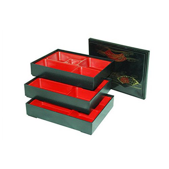 THY COLLECTIBLES Set of 3 Japanese Lunch Bento Boxes/Food Carrier/Food Storage & Organization Container