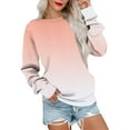 thumbnail image 5 of Fall Clothes for Women Plus Size Women's Shirt Casual Long Sleeved Halloween Printed Round Neck Raglan T-shirt Top, 5 of 5