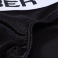 thumbnail image 6 of Men's Breathable Tagless Nylon Triangle Briefs Underwear, Black & Red, 2-Pack, 3XL, 6 of 6