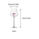 thumbnail image 3 of Copa de cóctel YONGSHENG 500ml 350ml Rosa, 3 of 5