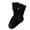 14#Black, variant on Toddler Girl Socks with Dog Ears Cute Puppy Ribbed Crew Sock Soft Cotton Breathable Cartoon Animal Socks*1pc