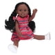 thumbnail image 3 of Exquisita Muñeca De Niña, Muñeca De Niña Negra Vivid Lovely Regalo De Cumpleaños De 15 Pulgadas Para Tienda De Muñecas Anggrek Otros, 3 of 8