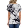 thumbnail image 2 of T-shirt à Manches Courtes et Col Rond pour Femmes, 2 of 2