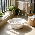 thumbnail image 5 of Foldable Basin, Portable Collapsible Tub for Washing and Soaking, Space Saving Plastic Wash Tub for Home Dorm and Bathroom Use, 5 of 6