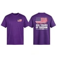 thumbnail image 2 of ibiyuan 250th Anniversary Usa Shirt Funny T Shirts for Men Tshirts for Men Crew Neck Short Sleeves Streetwear 4th Of July Pullover Tees Tops, 2 of 4