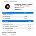thumbnail image 2 of Drive Belt Idler Assembly - Compatible with 1995 - 2007 Subaru Impreza 1996 1997 1998 1999 2000 2001 2002 2003 2004 2005 2006, 2 of 2