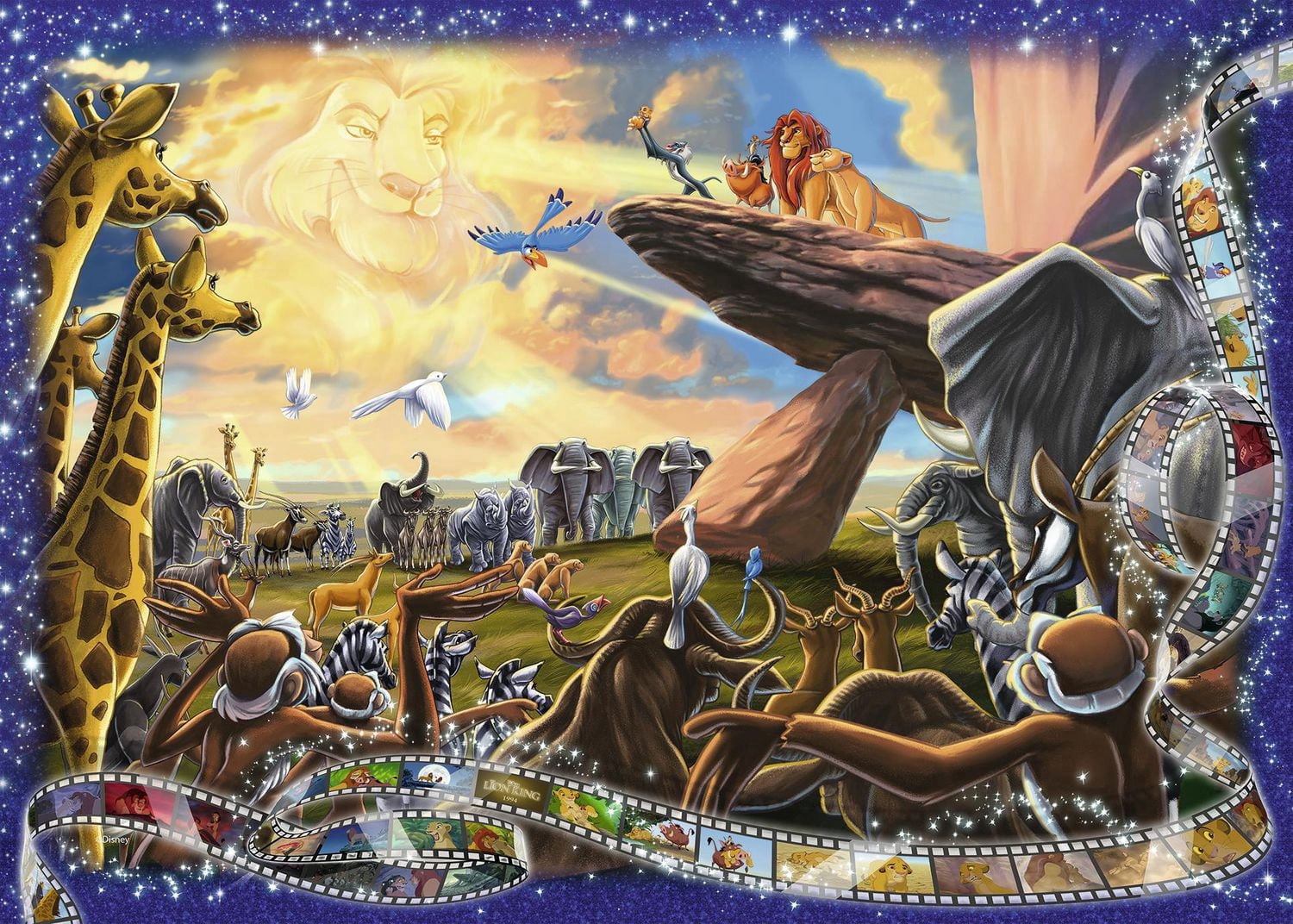 Ravensburger - Disney Lion King puzzle 1000pc