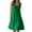 Green, variant on CHGBMOK Summer Womens Plus Size Dresses Sleeveless Loose Pleated Midi Dresses for Beach Party