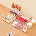 thumbnail image 6 of Drawer Organizers with Non-Slip Silicone Pads, Desk Storage Tray for Makeup, Jewelries, Utensils in Bedroom Dresser, Office and Kitchen, 6 of 6