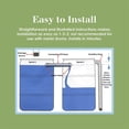 thumbnail image 4 of 1 Set Rain Barrel Connector Kit With Stretch Tube, Waterproof Rubber Gaskets And Drill Bit, Efficient Rainwater Collection Diverter For Linking 2 Rain Barrels, Ideal For Home, 4 of 5