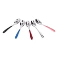 thumbnail image 1 of Stainless Steel Soup Spoons, Elegant Appearance Easily Clean Not Bending Corrosion Resistance Coffee Spoon  For Party For Home For Restaurant, 1 of 8